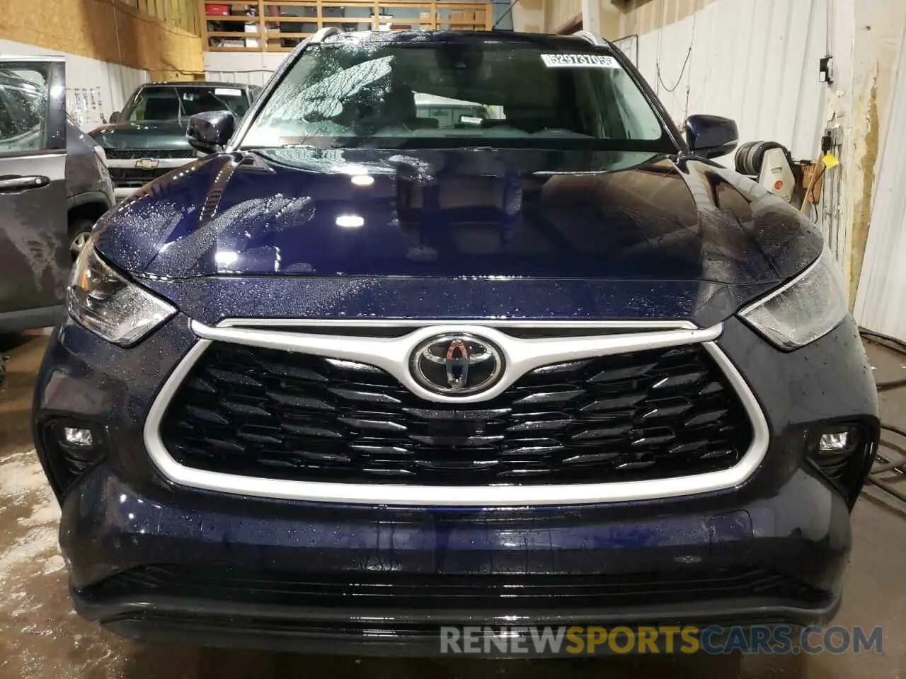 5 fotografías del automóvil dañado 5TDKDRBH7PS508090 TOYOTA HIGHLANDER 2023