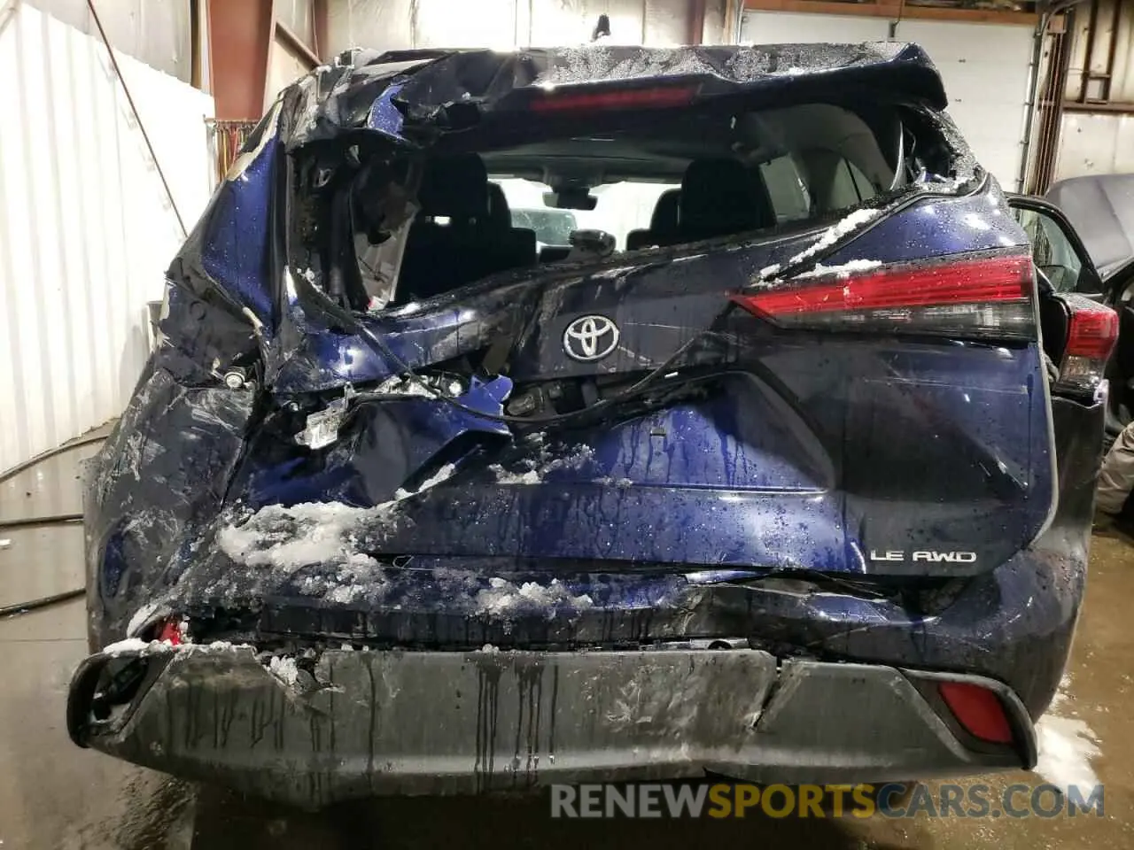 6 fotografías del automóvil dañado 5TDKDRBH7PS508090 TOYOTA HIGHLANDER 2023