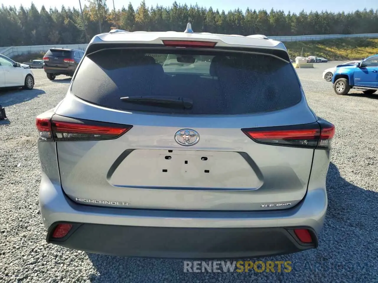 6 fotografías del automóvil dañado 5TDKDRBH8PS025000 TOYOTA HIGHLANDER 2023