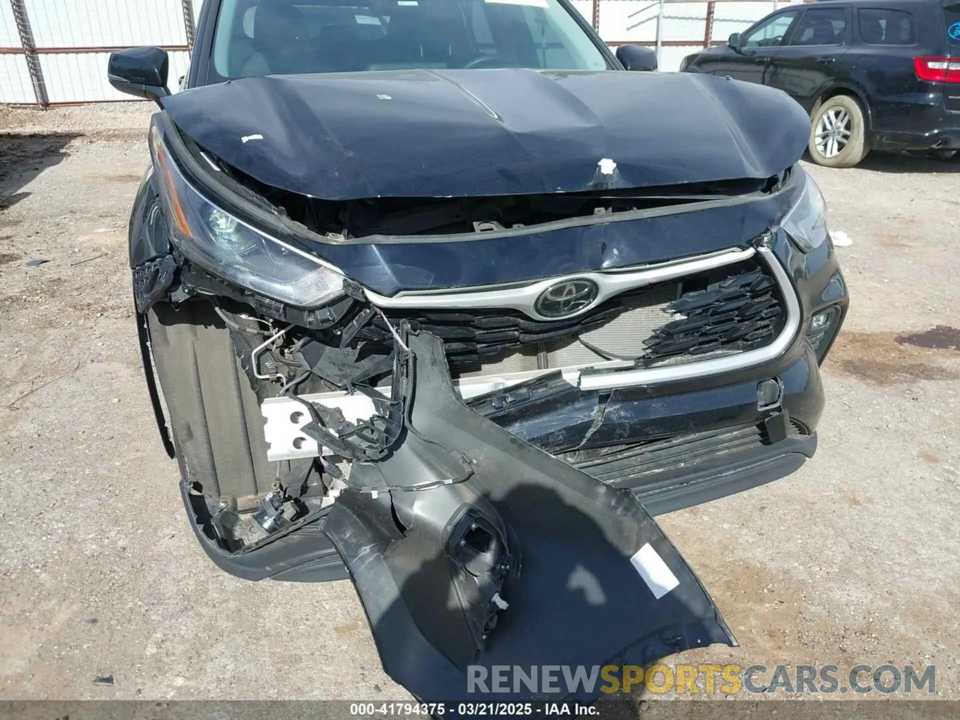 6 fotografías del automóvil dañado 5TDKDRBH8PS039060 TOYOTA HIGHLANDER 2023