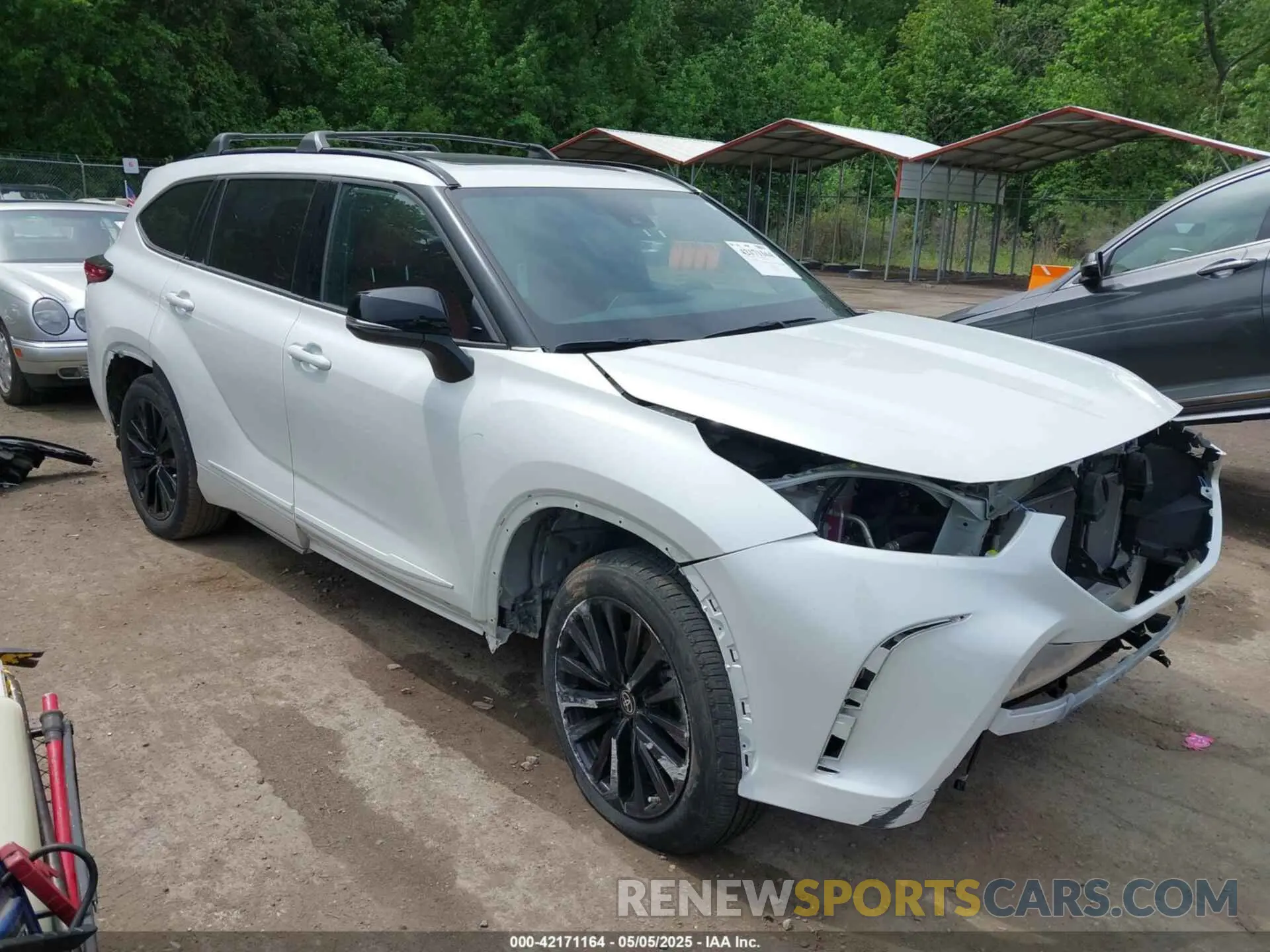 1 fotografías del automóvil dañado 5TDKDRBH9PS014622 TOYOTA HIGHLANDER 2023