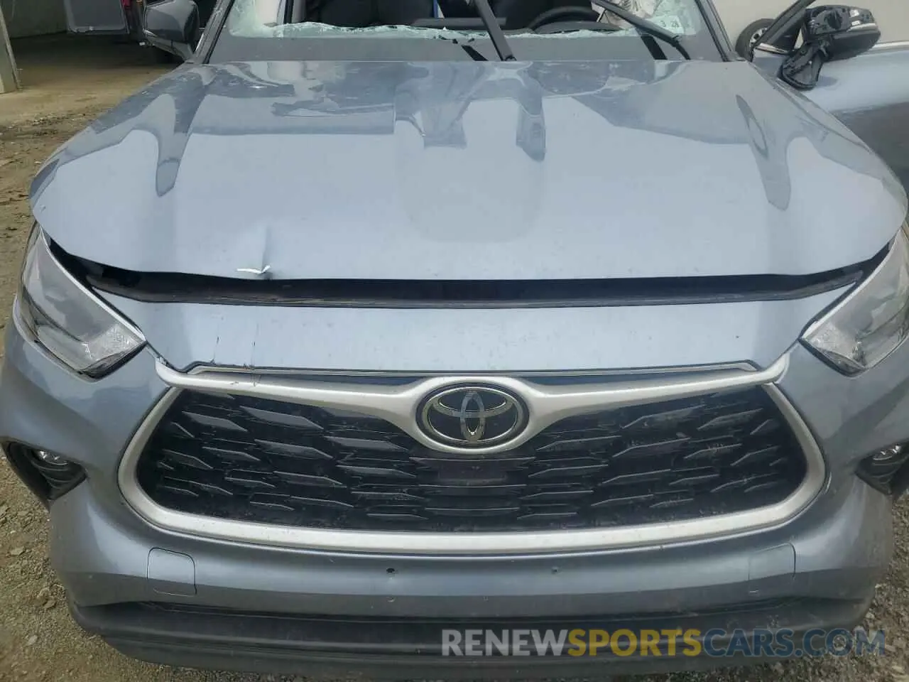 11 fotografías del automóvil dañado 5TDKDRBH9PS025264 TOYOTA HIGHLANDER 2023