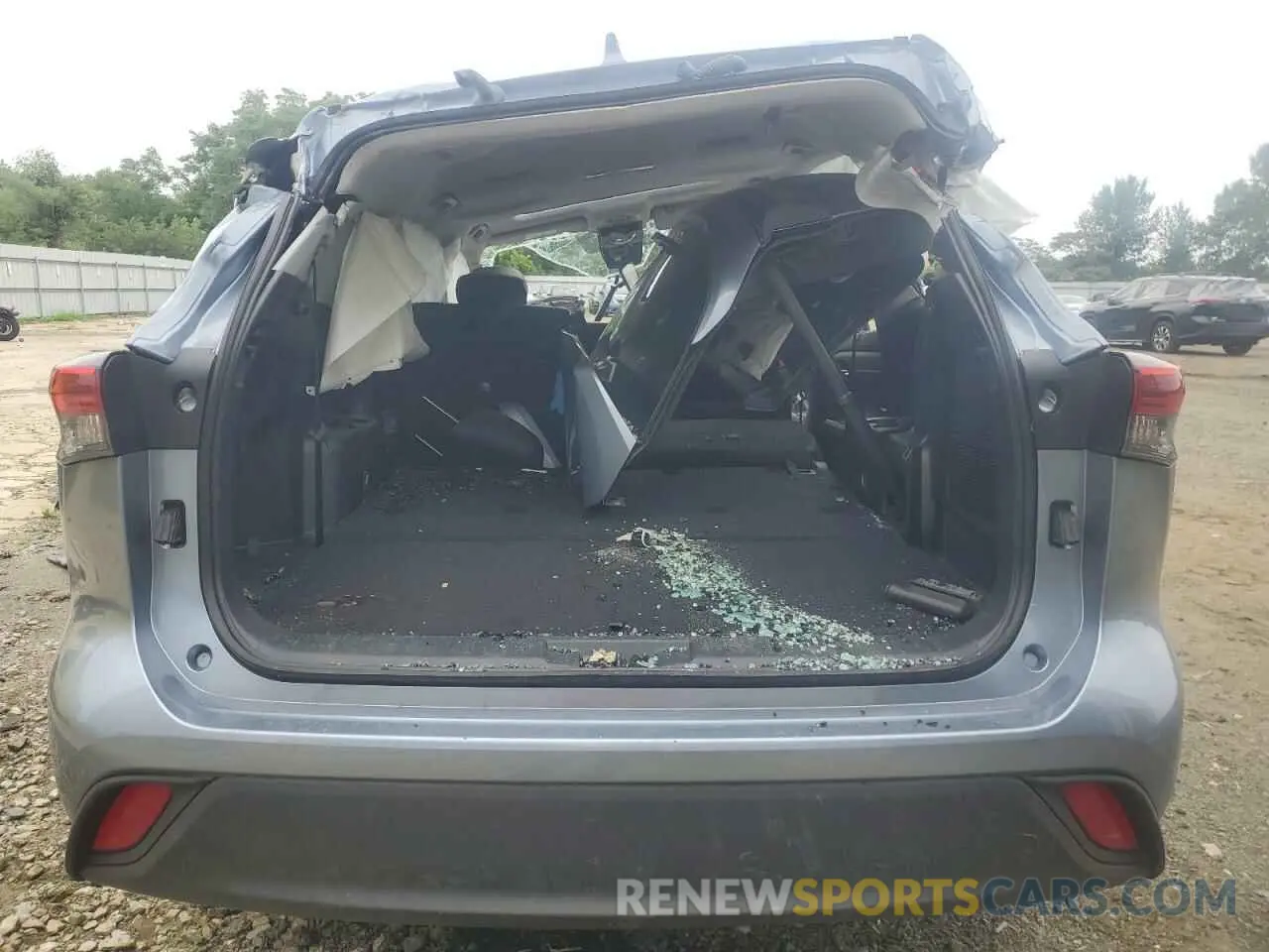 6 fotografías del automóvil dañado 5TDKDRBH9PS025264 TOYOTA HIGHLANDER 2023