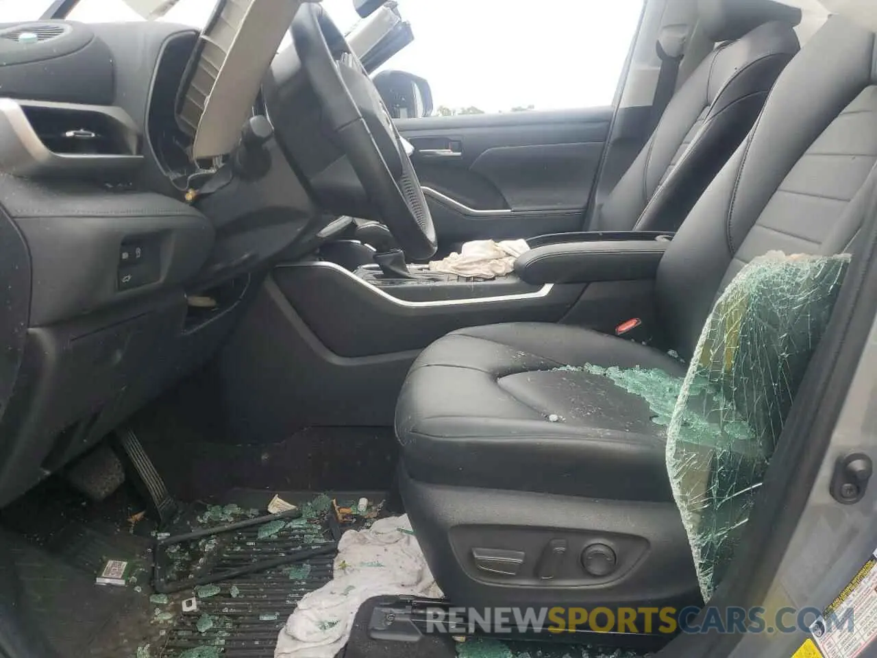 7 fotografías del automóvil dañado 5TDKDRBH9PS025264 TOYOTA HIGHLANDER 2023