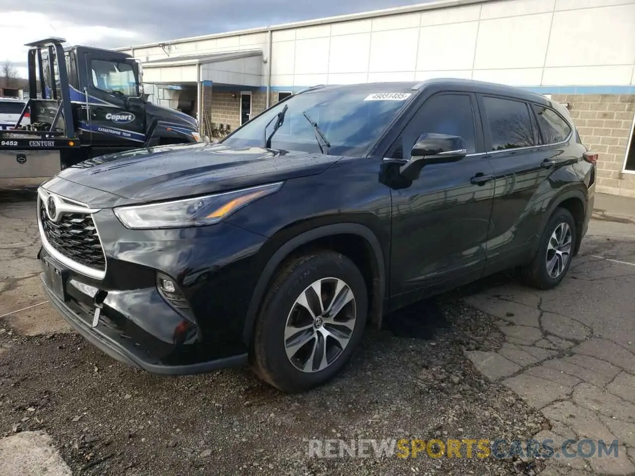 1 fotografías del automóvil dañado 5TDKDRBH9PS508804 TOYOTA HIGHLANDER 2023