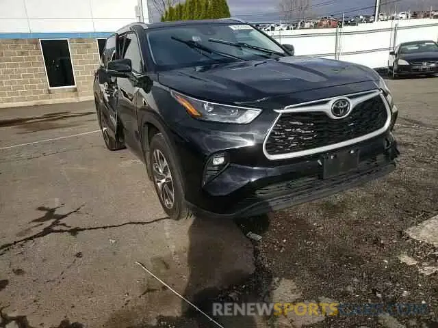 12 fotografías del automóvil dañado 5TDKDRBH9PS508804 TOYOTA HIGHLANDER 2023