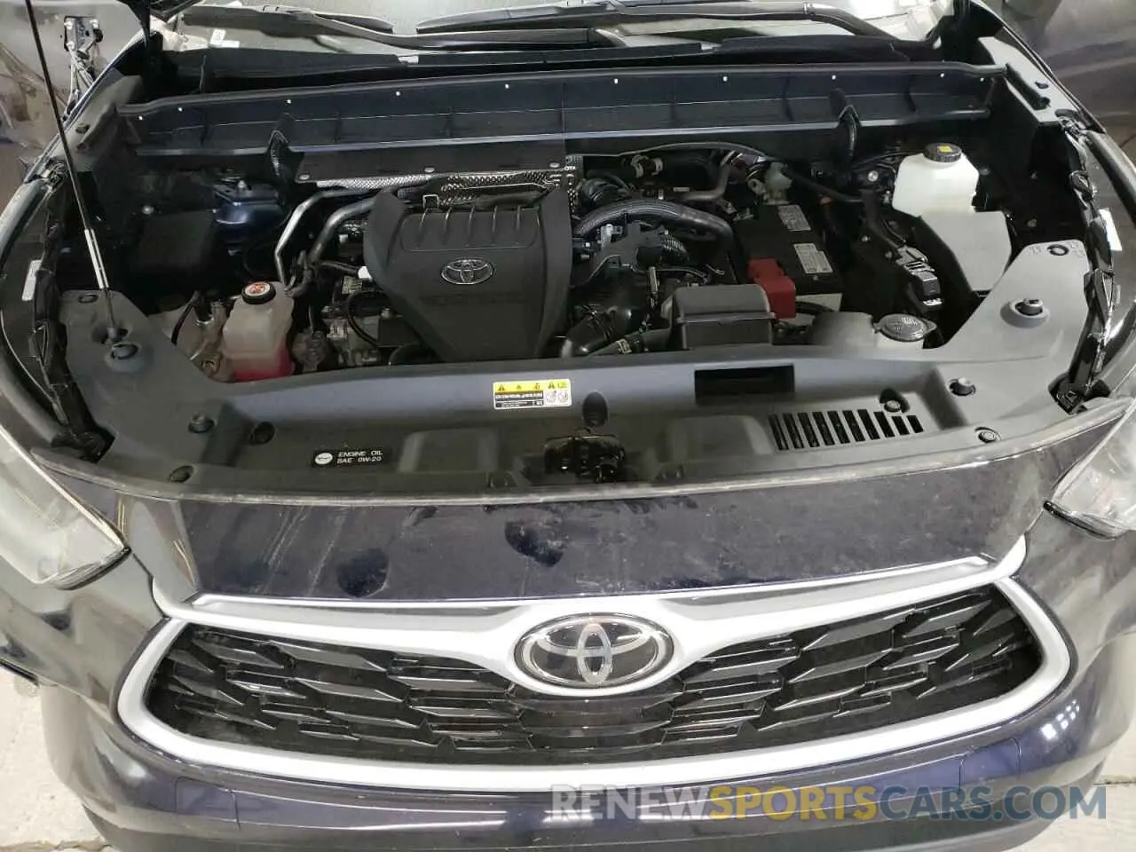 12 fotografías del automóvil dañado 5TDKDRBH9PS516157 TOYOTA HIGHLANDER 2023