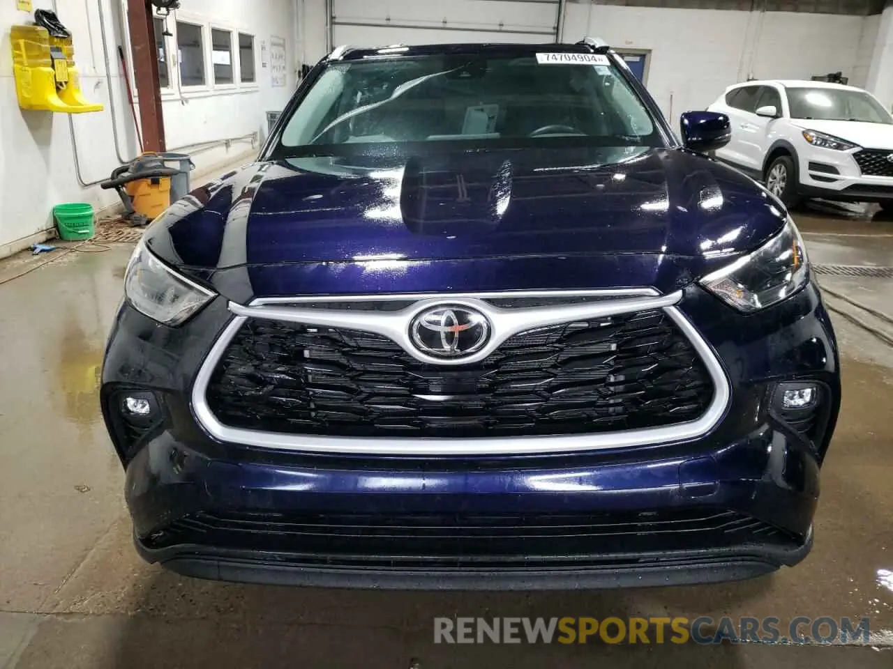 5 fotografías del automóvil dañado 5TDKDRBH9PS516157 TOYOTA HIGHLANDER 2023