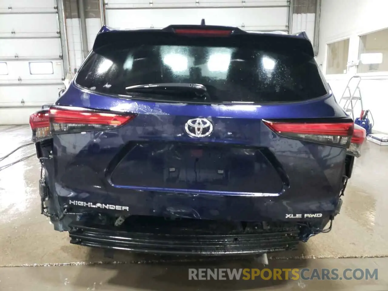 6 fotografías del automóvil dañado 5TDKDRBH9PS516157 TOYOTA HIGHLANDER 2023