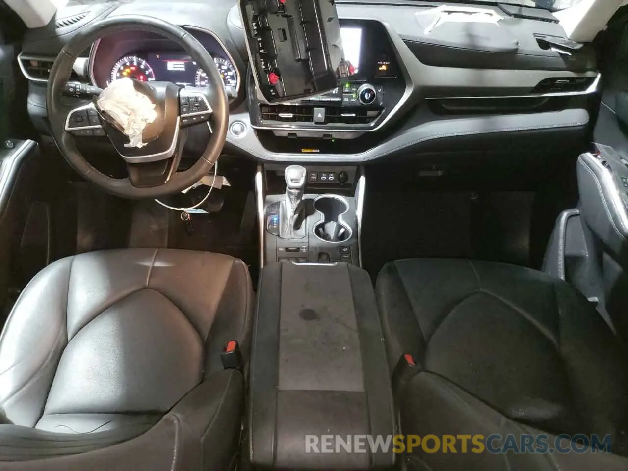 8 fotografías del automóvil dañado 5TDKDRBH9PS516157 TOYOTA HIGHLANDER 2023