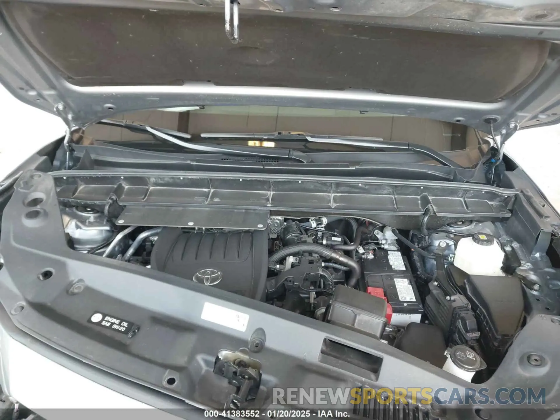 10 fotografías del automóvil dañado 5TDKDRBH9PS517583 TOYOTA HIGHLANDER 2023