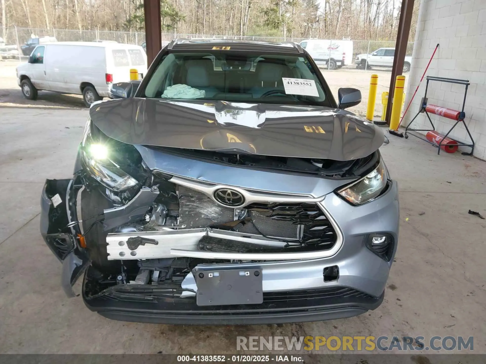 13 fotografías del automóvil dañado 5TDKDRBH9PS517583 TOYOTA HIGHLANDER 2023