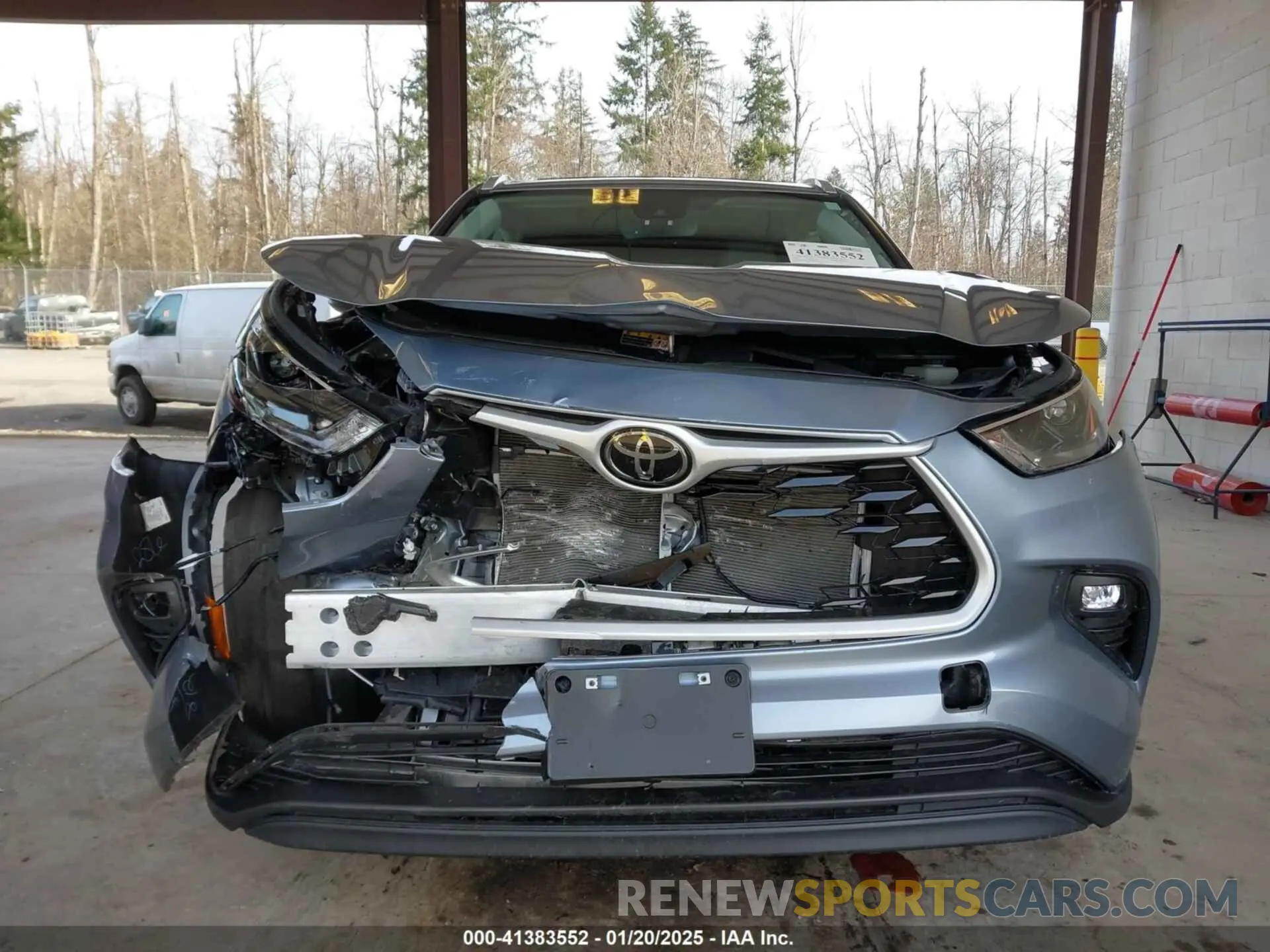 6 fotografías del automóvil dañado 5TDKDRBH9PS517583 TOYOTA HIGHLANDER 2023