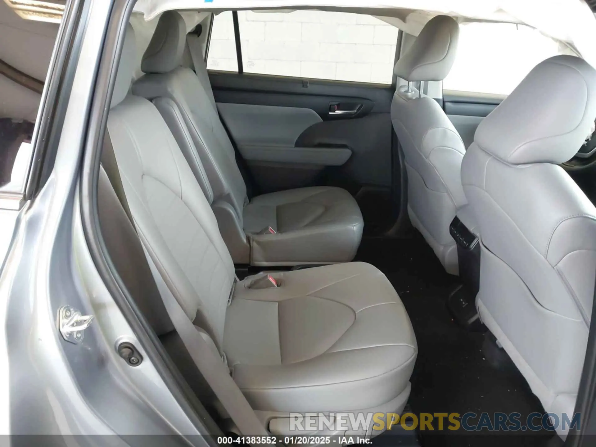 8 fotografías del automóvil dañado 5TDKDRBH9PS517583 TOYOTA HIGHLANDER 2023