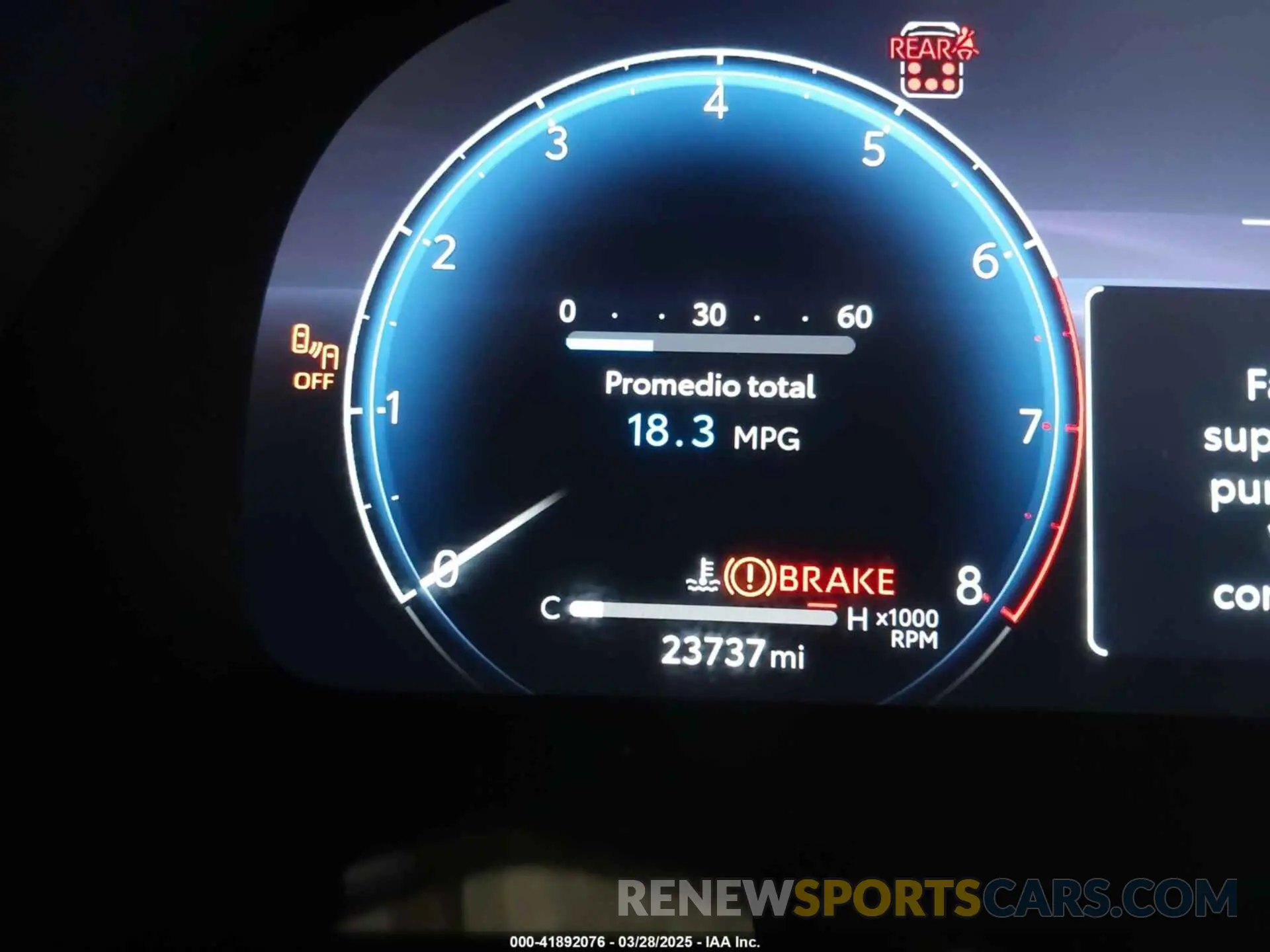 15 fotografías del automóvil dañado 5TDKDRBH9PS527062 TOYOTA HIGHLANDER 2023