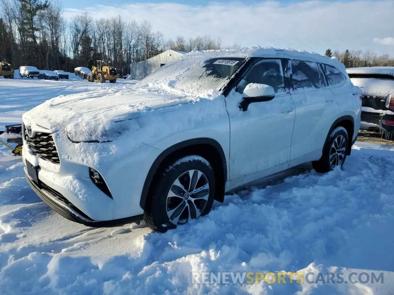 1 fotografías del automóvil dañado 5TDKDRBHXPS009445 TOYOTA HIGHLANDER 2023