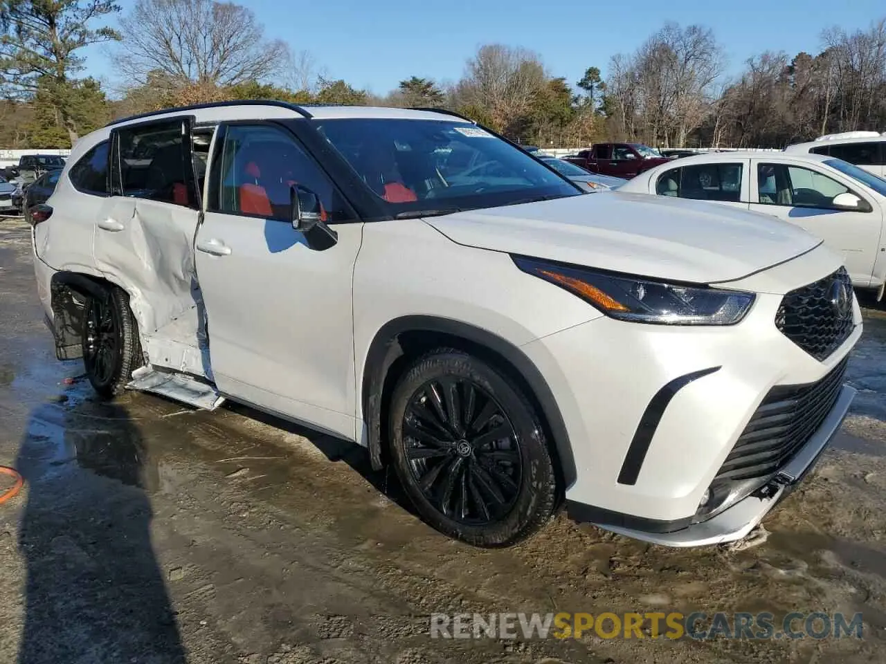 4 fotografías del automóvil dañado 5TDKDRBHXPS512876 TOYOTA HIGHLANDER 2023