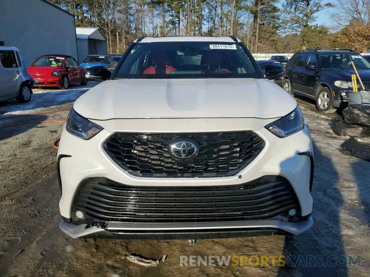 5 fotografías del automóvil dañado 5TDKDRBHXPS512876 TOYOTA HIGHLANDER 2023