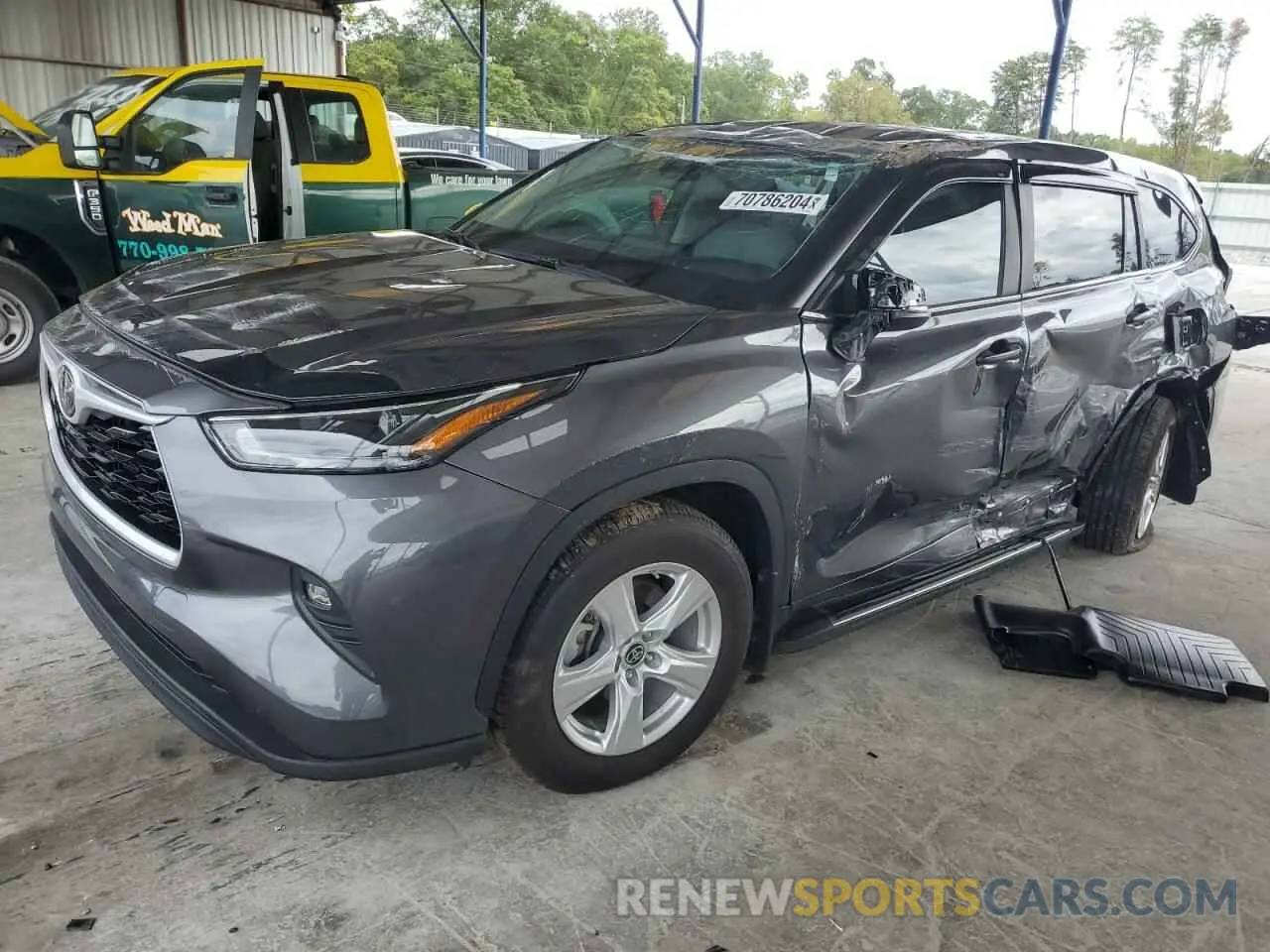 1 fotografías del automóvil dañado 5TDKDRBHXPS522968 TOYOTA HIGHLANDER 2023