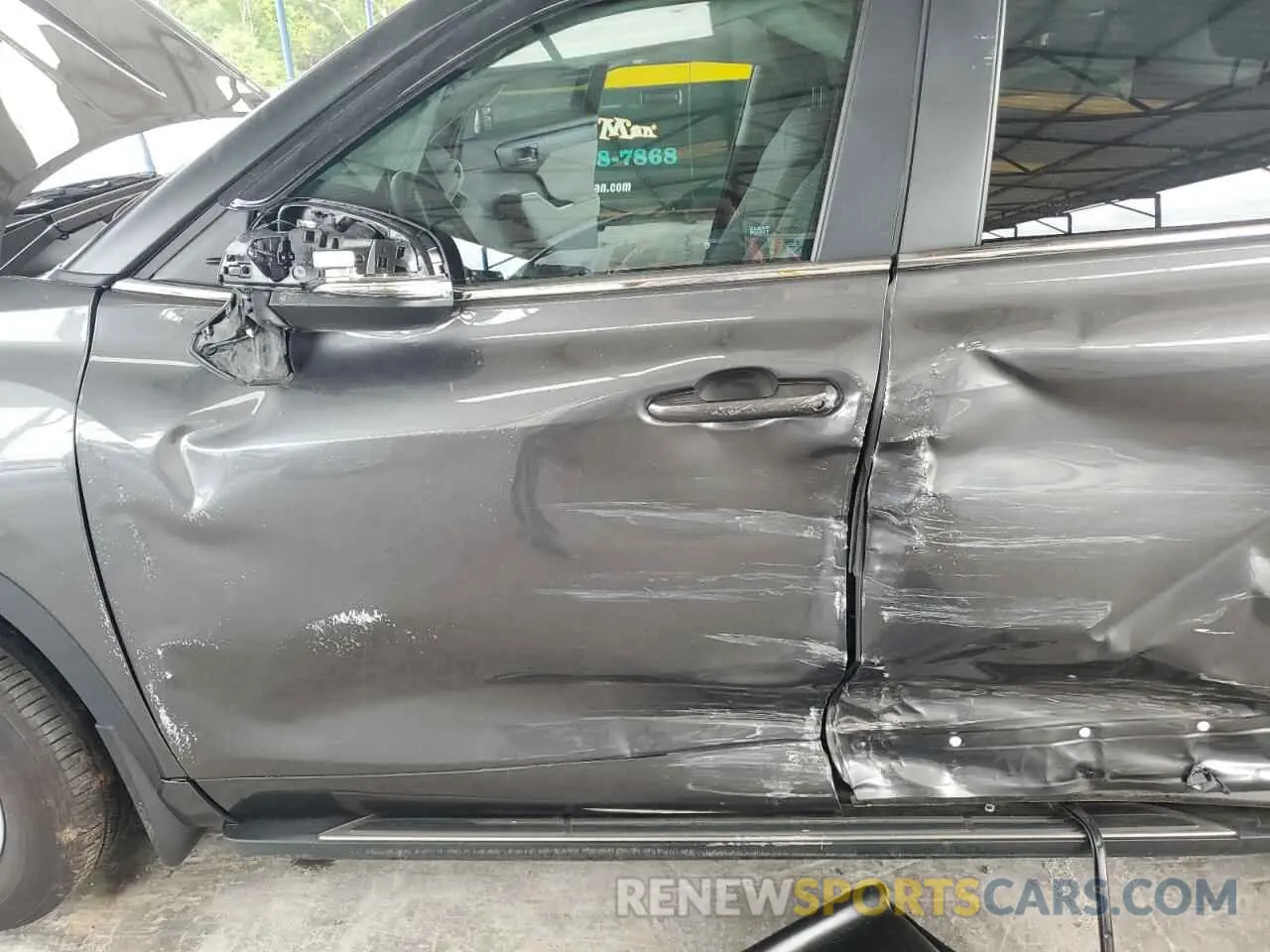 7 fotografías del automóvil dañado 5TDKDRBHXPS522968 TOYOTA HIGHLANDER 2023