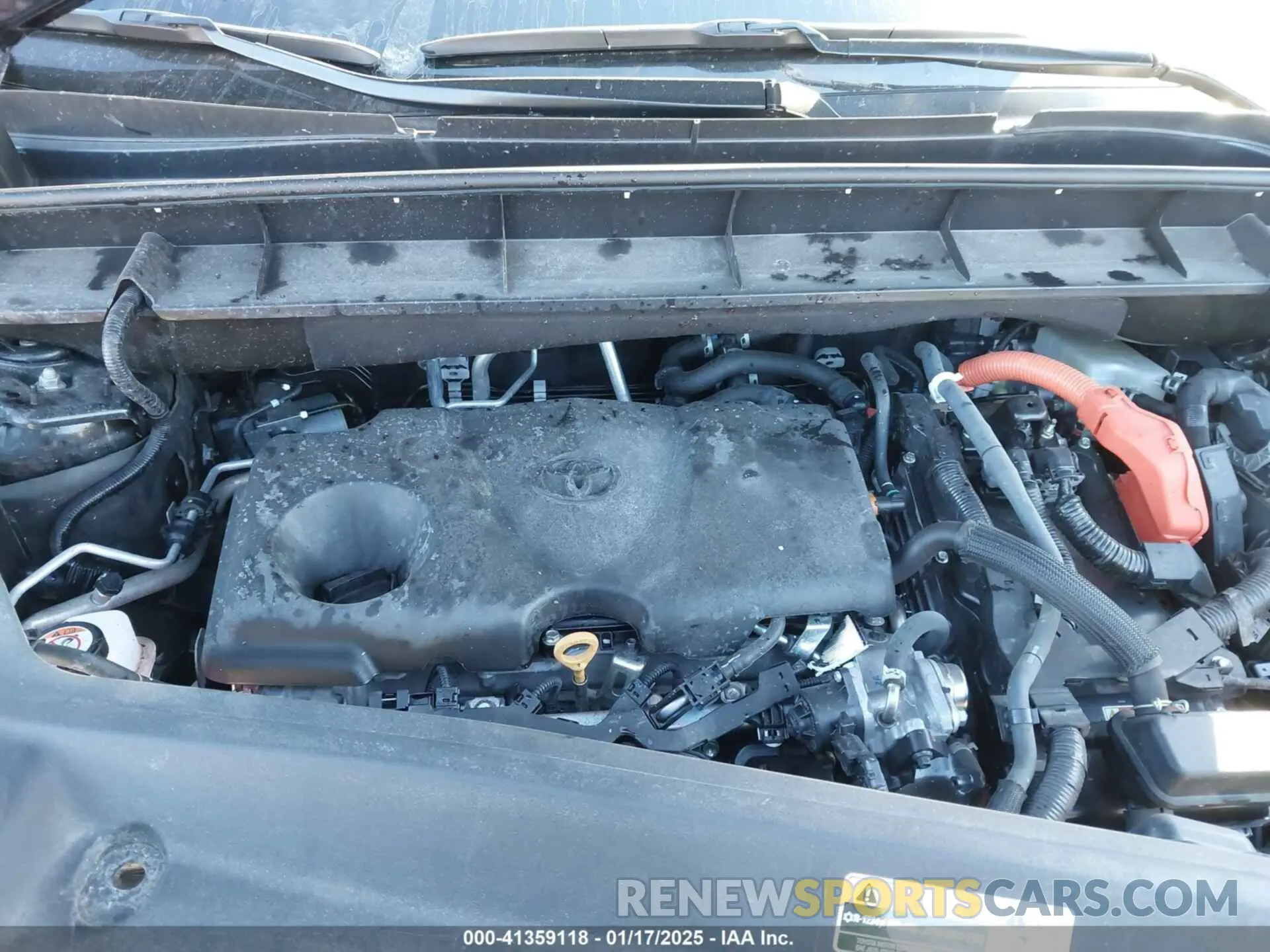 10 fotografías del automóvil dañado 5TDXBRCH1PS582776 TOYOTA HIGHLANDER 2023