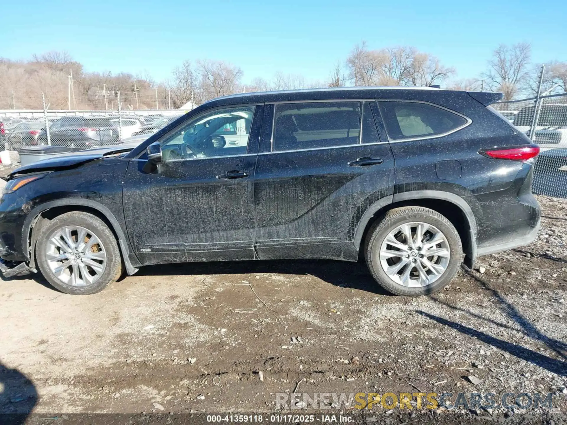 14 fotografías del automóvil dañado 5TDXBRCH1PS582776 TOYOTA HIGHLANDER 2023