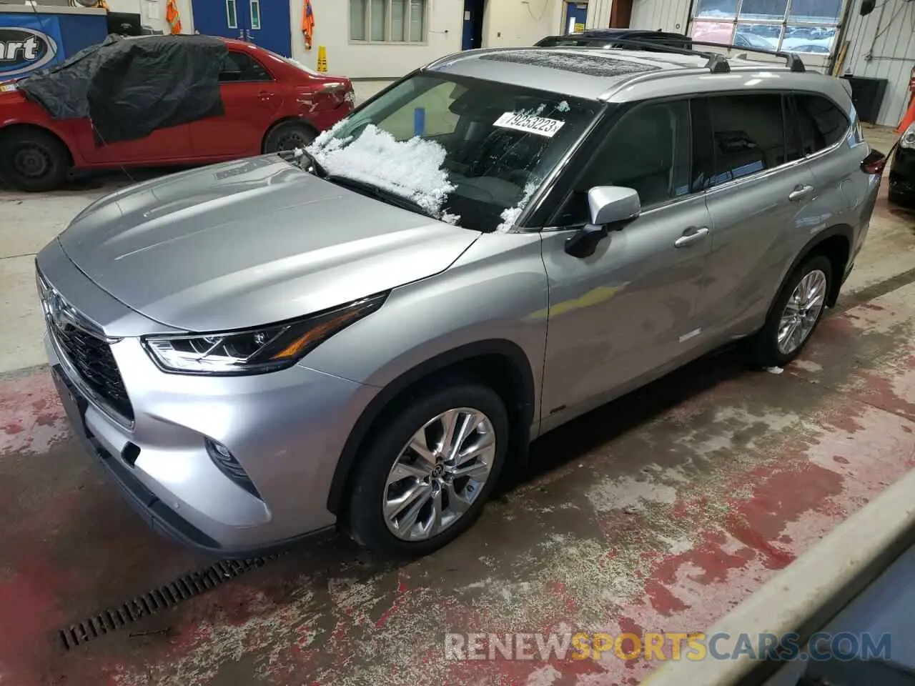 1 fotografías del automóvil dañado 5TDXBRCH2PS586089 TOYOTA HIGHLANDER 2023
