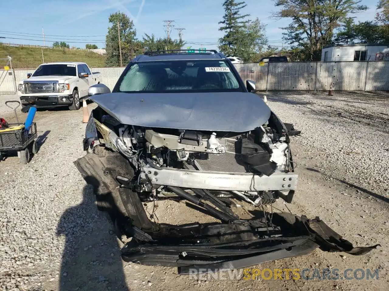 5 fotografías del automóvil dañado 5TDXBRCH6PS602231 TOYOTA HIGHLANDER 2023