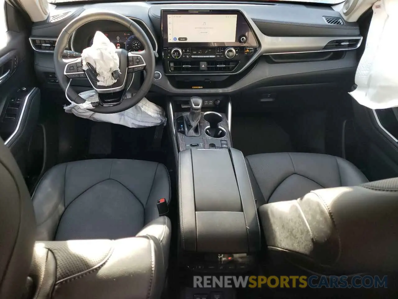 8 fotografías del automóvil dañado 5TDXBRCH6PS602231 TOYOTA HIGHLANDER 2023