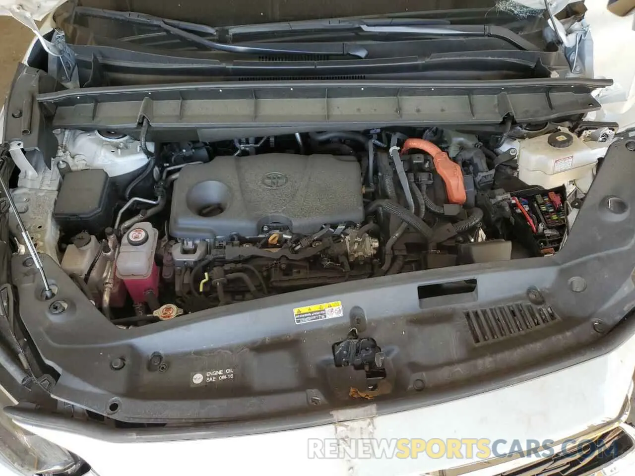 12 fotografías del automóvil dañado 5TDXBRCH8PS111160 TOYOTA HIGHLANDER 2023