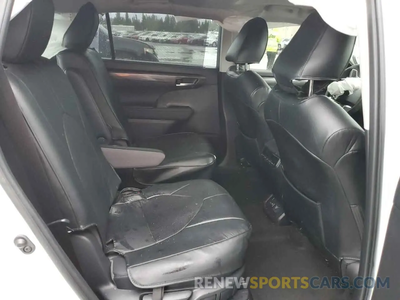 10 fotografías del automóvil dañado 5TDXBRCH8PS125320 TOYOTA HIGHLANDER 2023