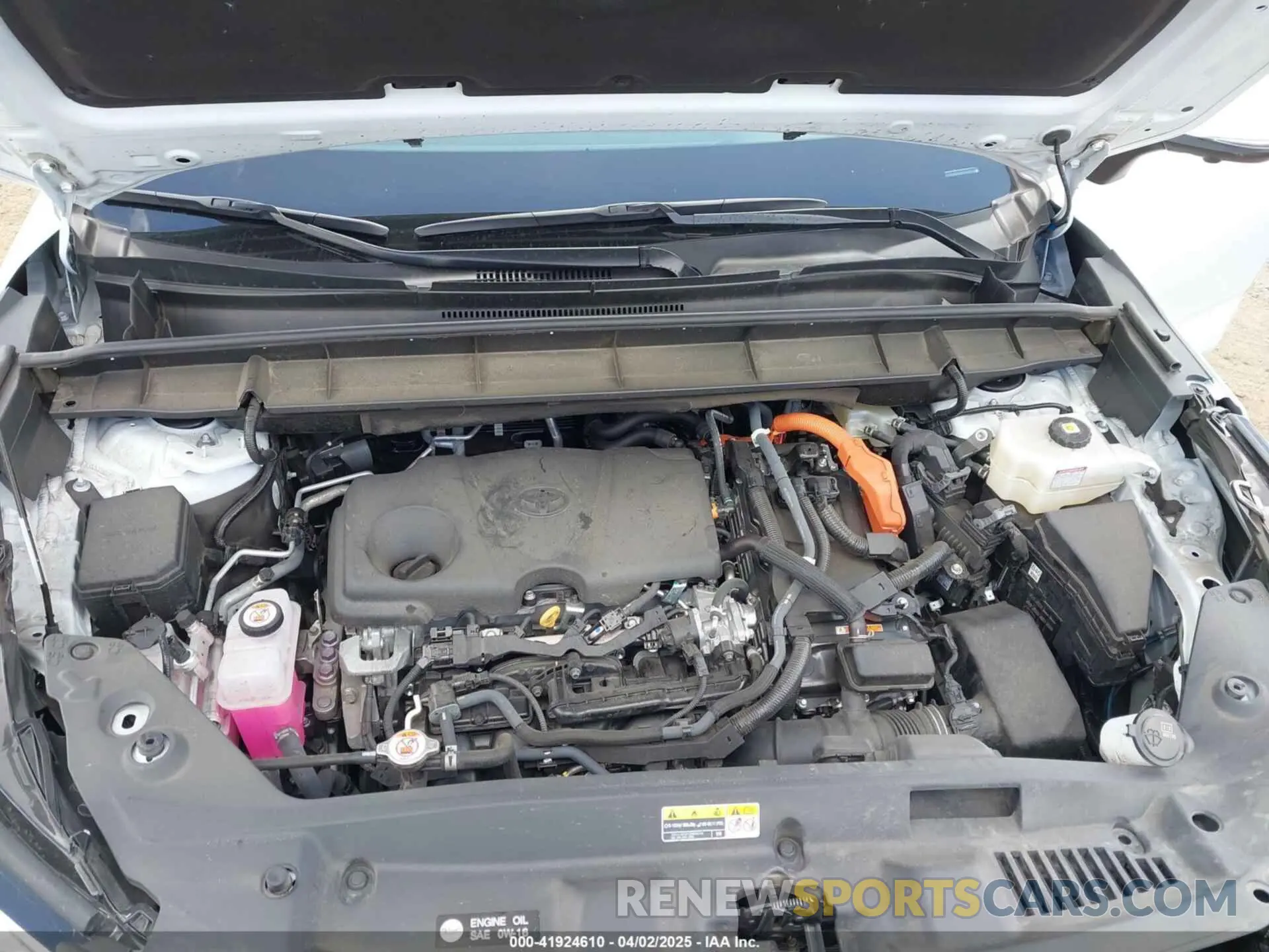 10 fotografías del automóvil dañado 5TDXBRCH8PS585948 TOYOTA HIGHLANDER 2023