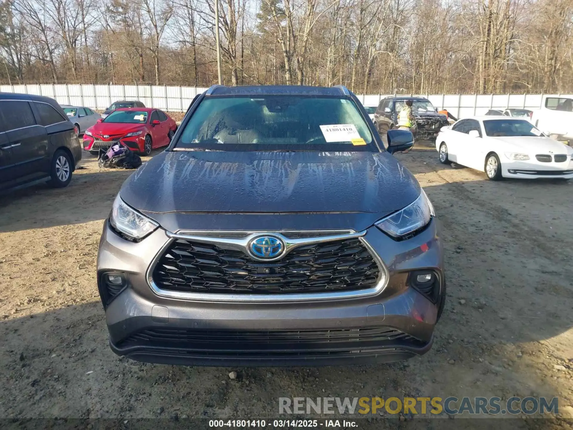 12 fotografías del automóvil dañado 5TDYARAH5PS023533 TOYOTA HIGHLANDER 2023