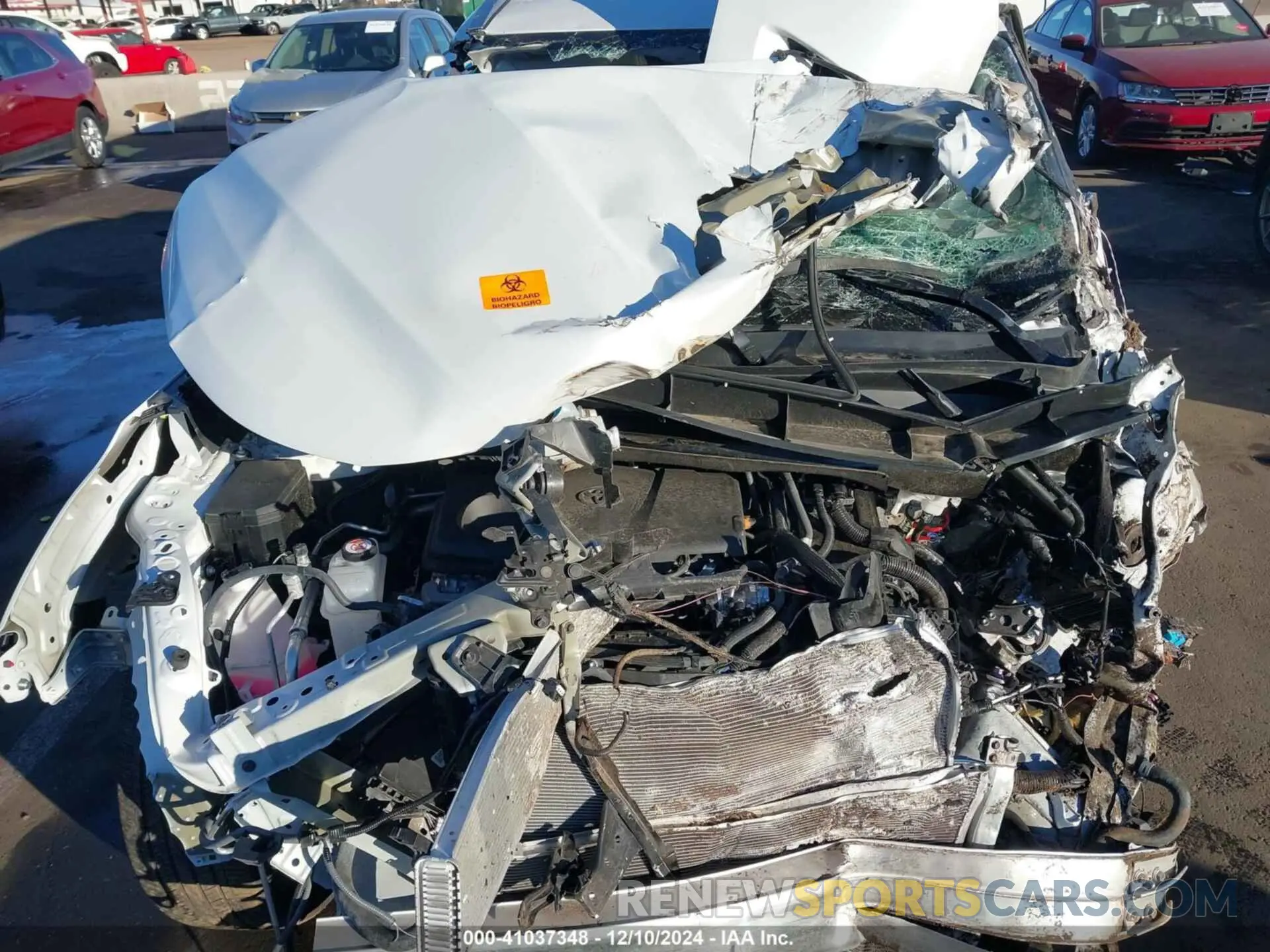 10 fotografías del automóvil dañado 5TDYARAH7PS018401 TOYOTA HIGHLANDER 2023