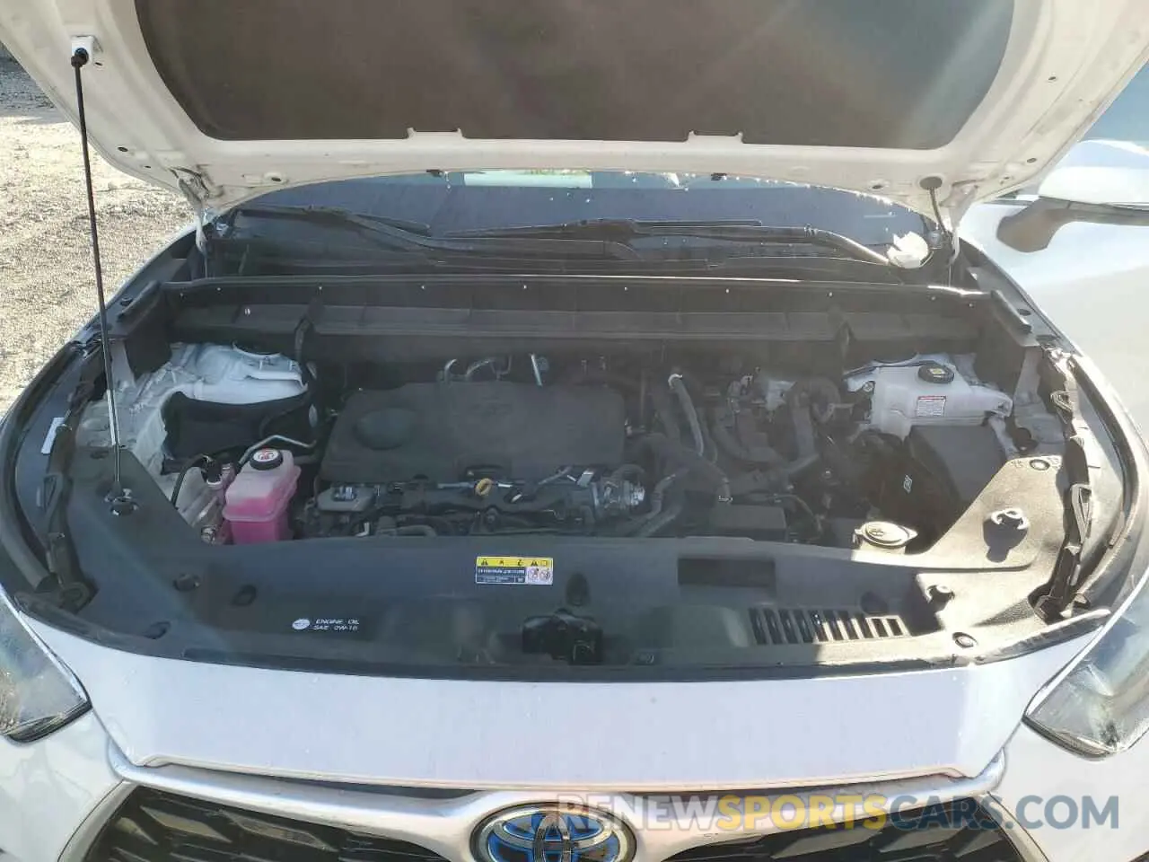 12 fotografías del automóvil dañado 5TDZARAH2PS518731 TOYOTA HIGHLANDER 2023