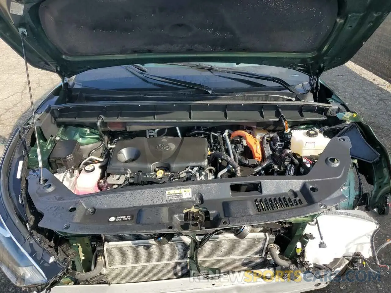 12 fotografías del automóvil dañado 5TDEBRCH4RS610693 TOYOTA HIGHLANDER 2024