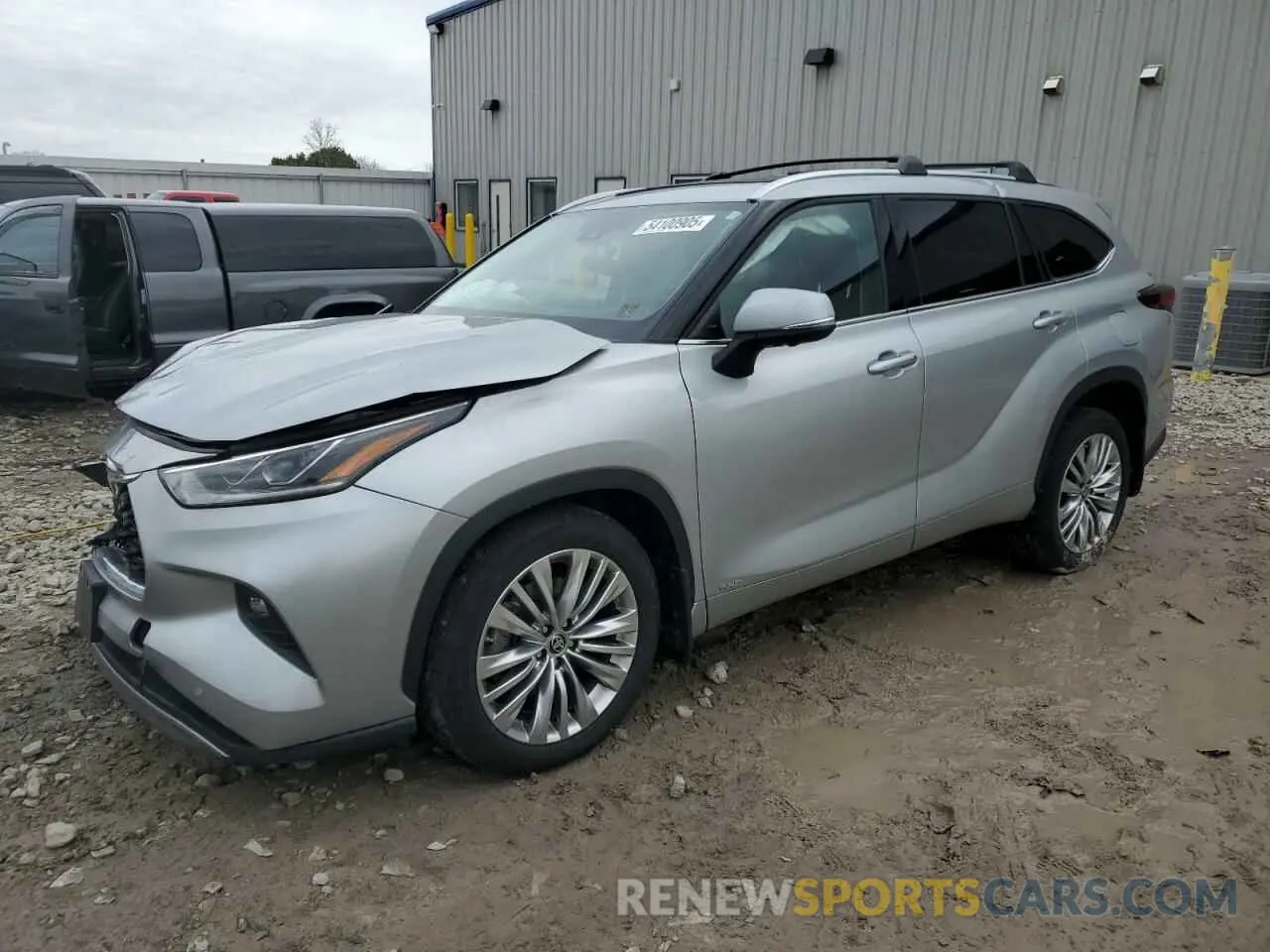 1 fotografías del automóvil dañado 5TDEBRCHXRS603912 TOYOTA HIGHLANDER 2024