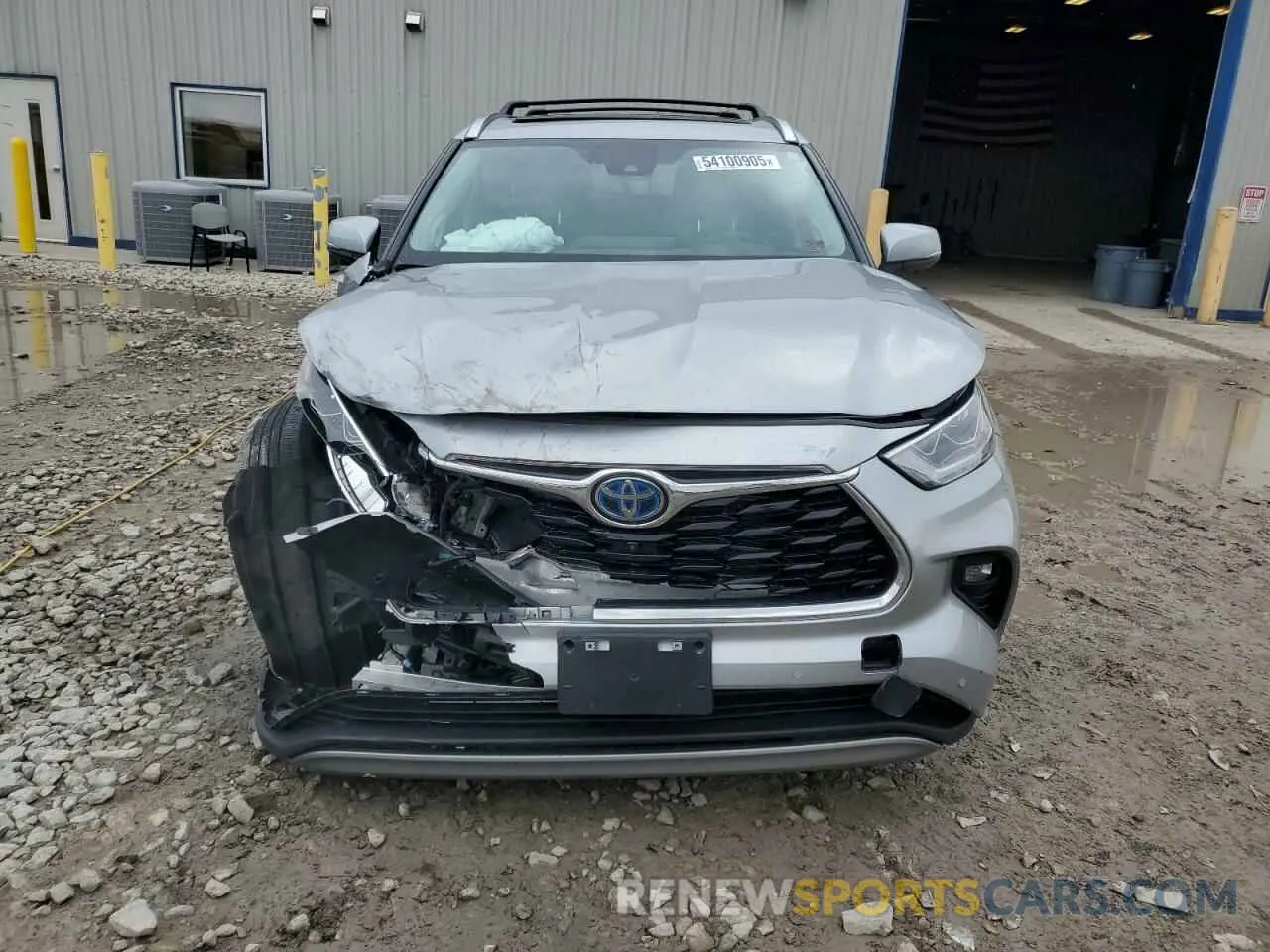 5 fotografías del automóvil dañado 5TDEBRCHXRS603912 TOYOTA HIGHLANDER 2024