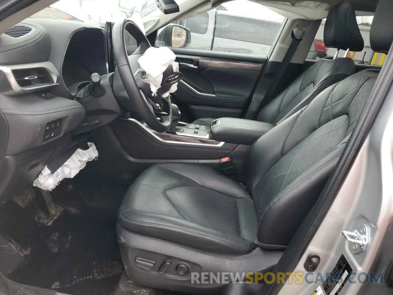 7 fotografías del automóvil dañado 5TDEBRCHXRS603912 TOYOTA HIGHLANDER 2024