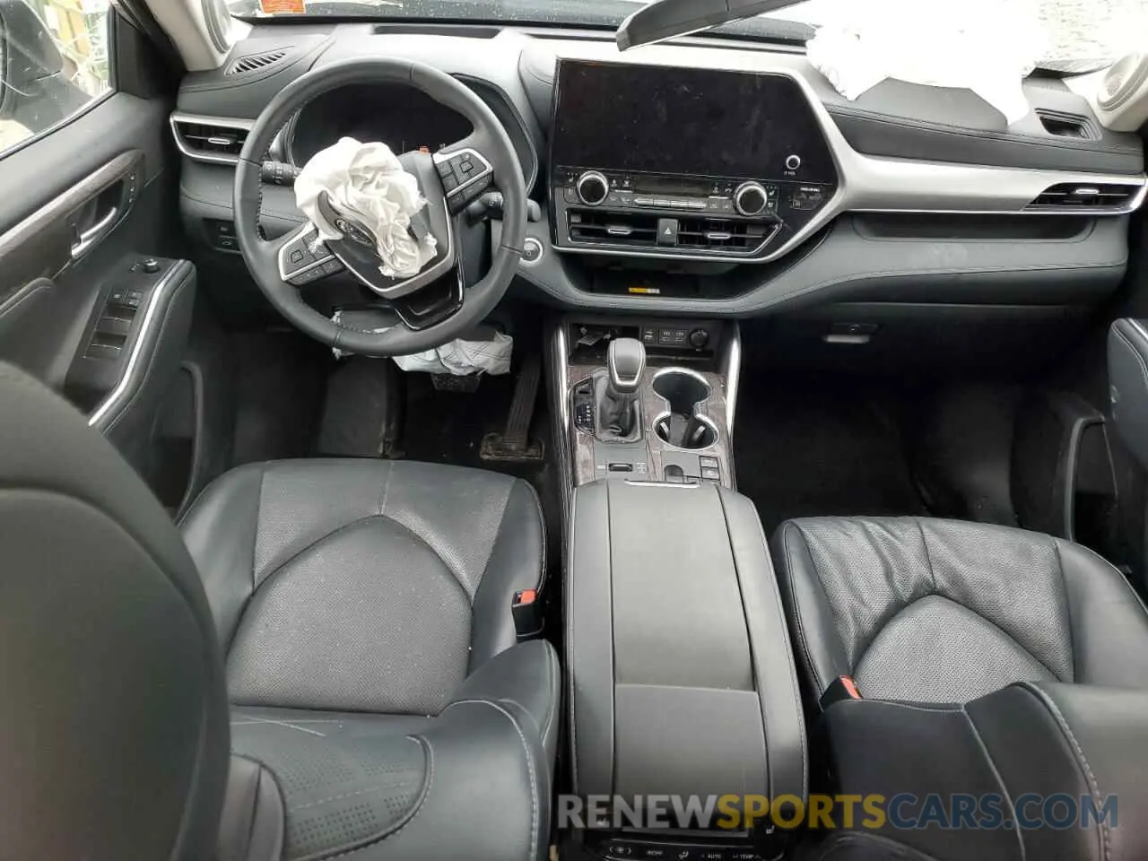 8 fotografías del automóvil dañado 5TDEBRCHXRS603912 TOYOTA HIGHLANDER 2024