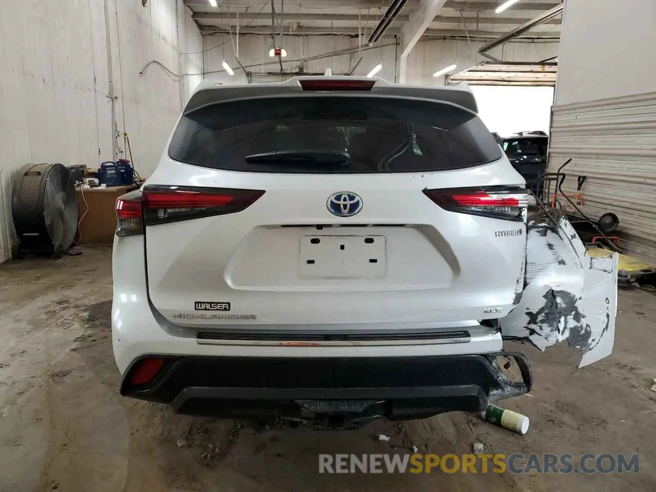 6 fotografías del automóvil dañado 5TDKBRCH4RS610938 TOYOTA HIGHLANDER 2024