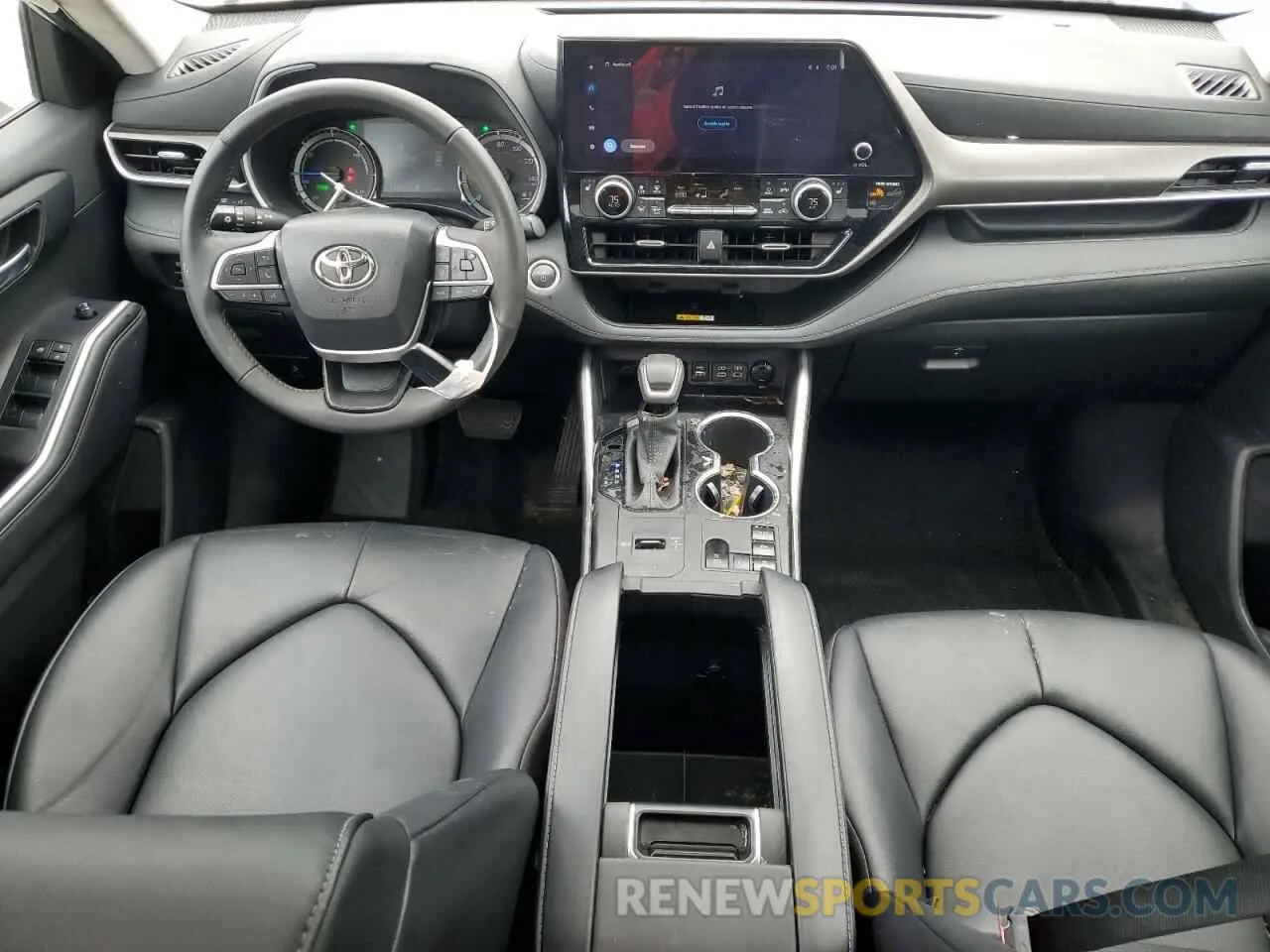8 fotografías del automóvil dañado 5TDKBRCH4RS610938 TOYOTA HIGHLANDER 2024
