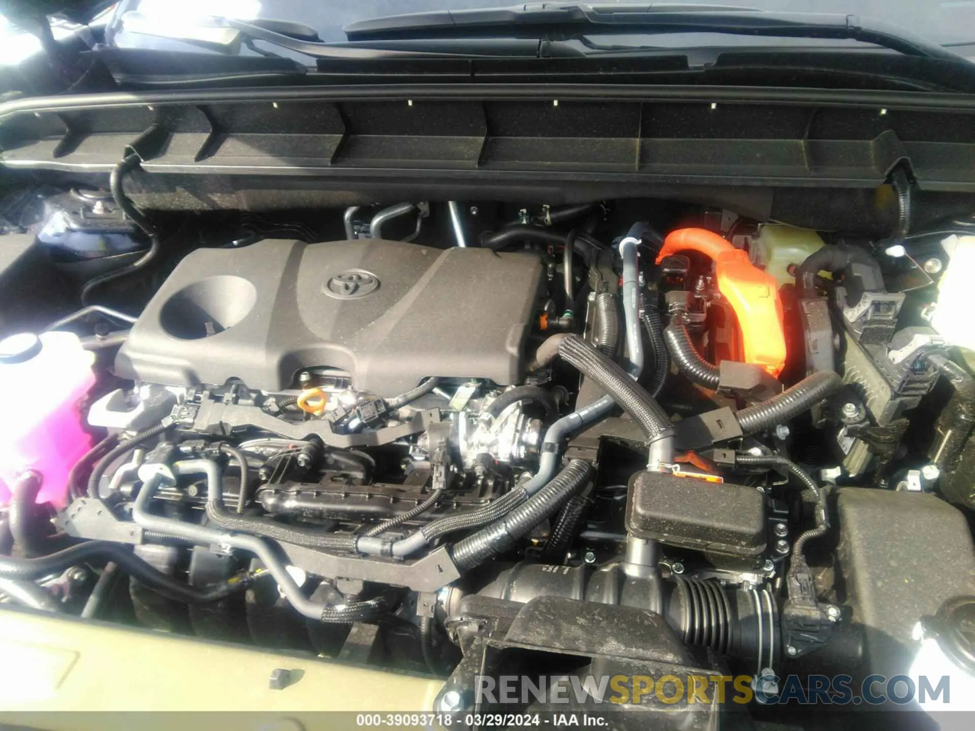 10 fotografías del automóvil dañado 5TDKBRCH5RS603903 TOYOTA HIGHLANDER 2024