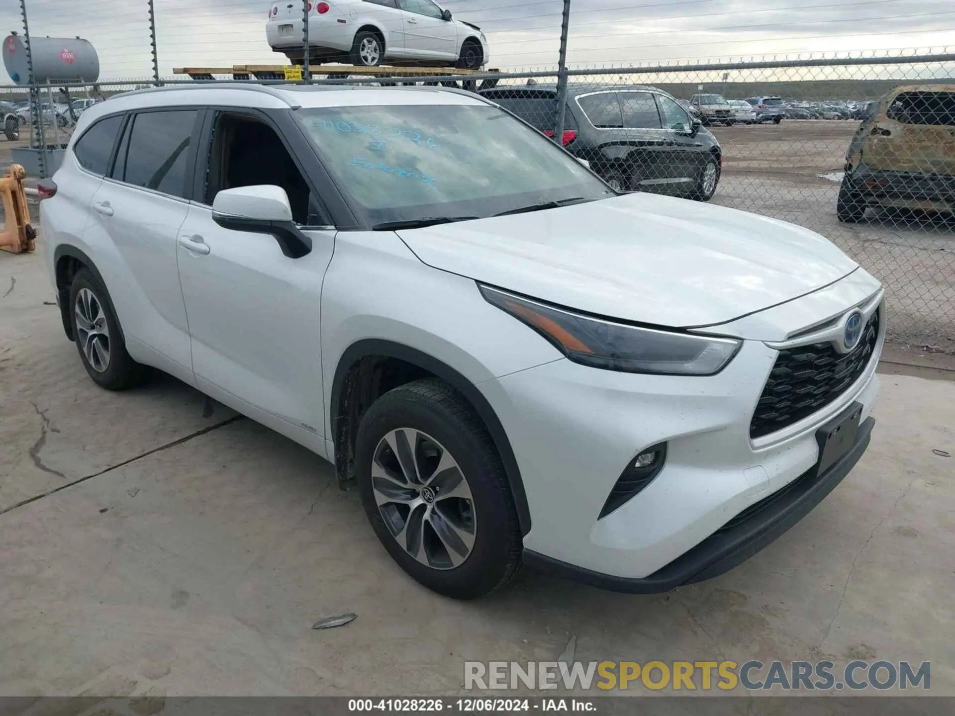 1 fotografías del automóvil dañado 5TDKBRCH7RS636899 TOYOTA HIGHLANDER 2024
