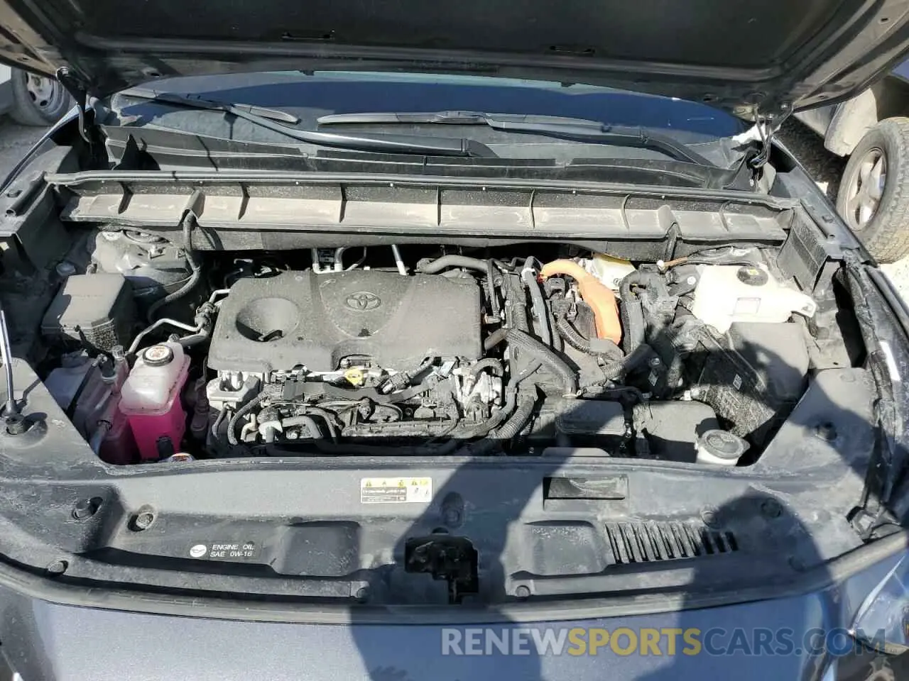 14 fotografías del automóvil dañado 5TDKBRCH8RS638483 TOYOTA HIGHLANDER 2024