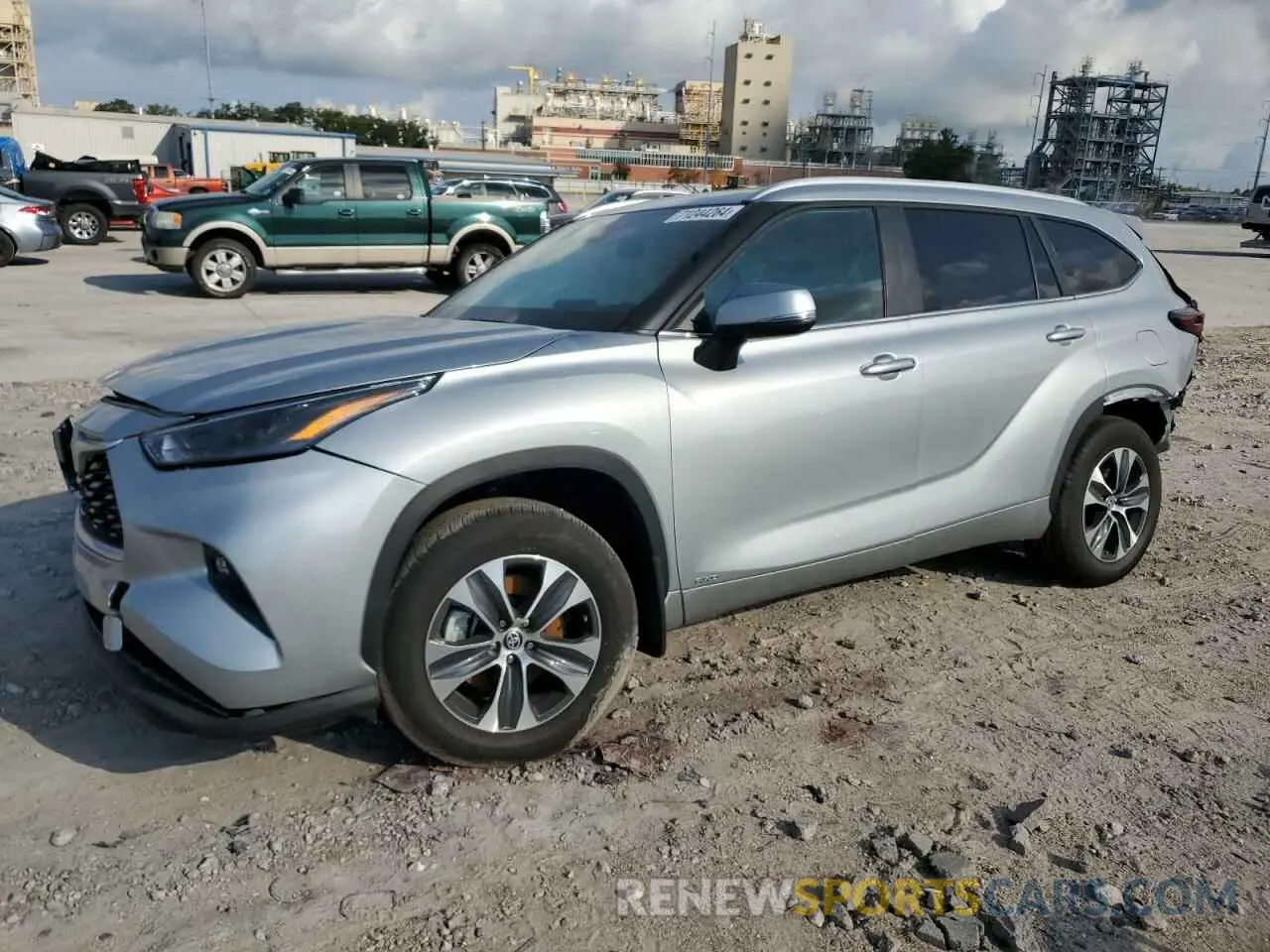 1 fotografías del automóvil dañado 5TDKBRCH9RS620784 TOYOTA HIGHLANDER 2024