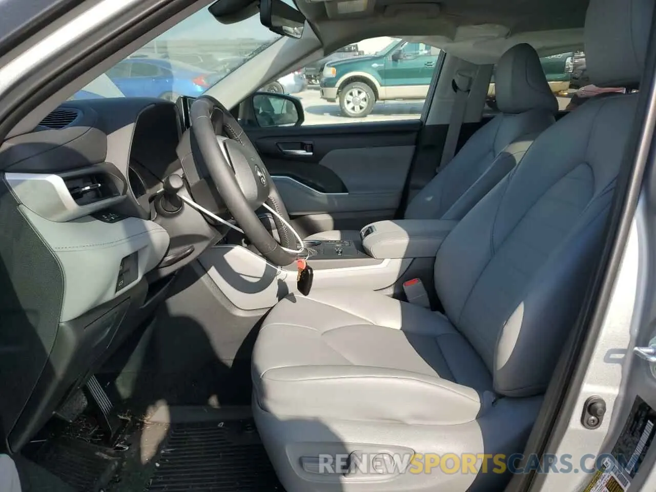 7 fotografías del automóvil dañado 5TDKBRCH9RS620784 TOYOTA HIGHLANDER 2024