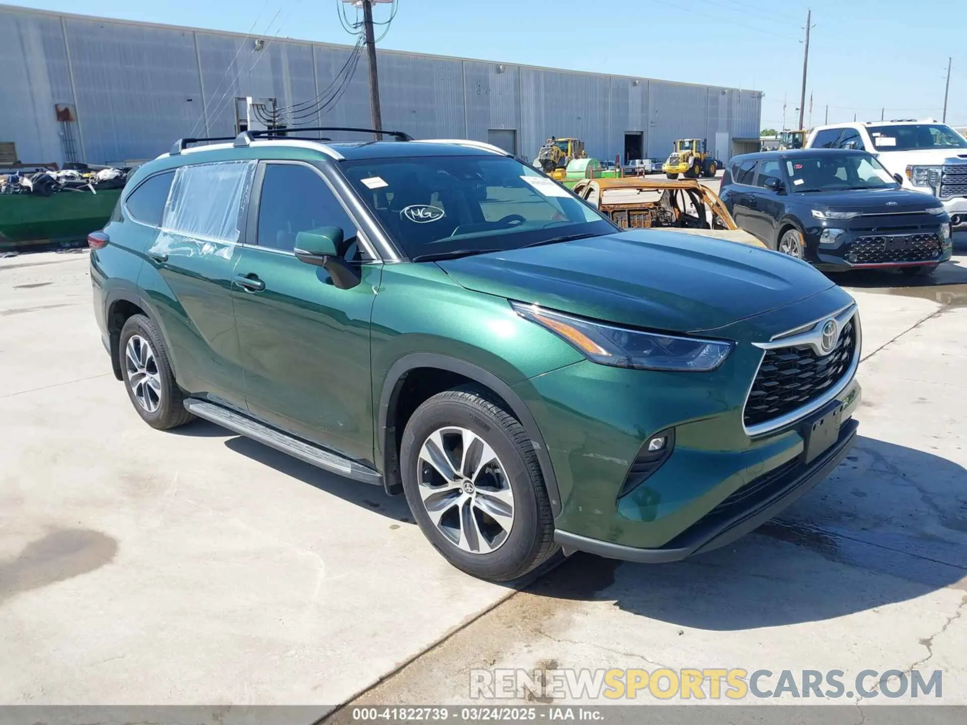 1 fotografías del automóvil dañado 5TDKDRAH0RS528069 TOYOTA HIGHLANDER 2024