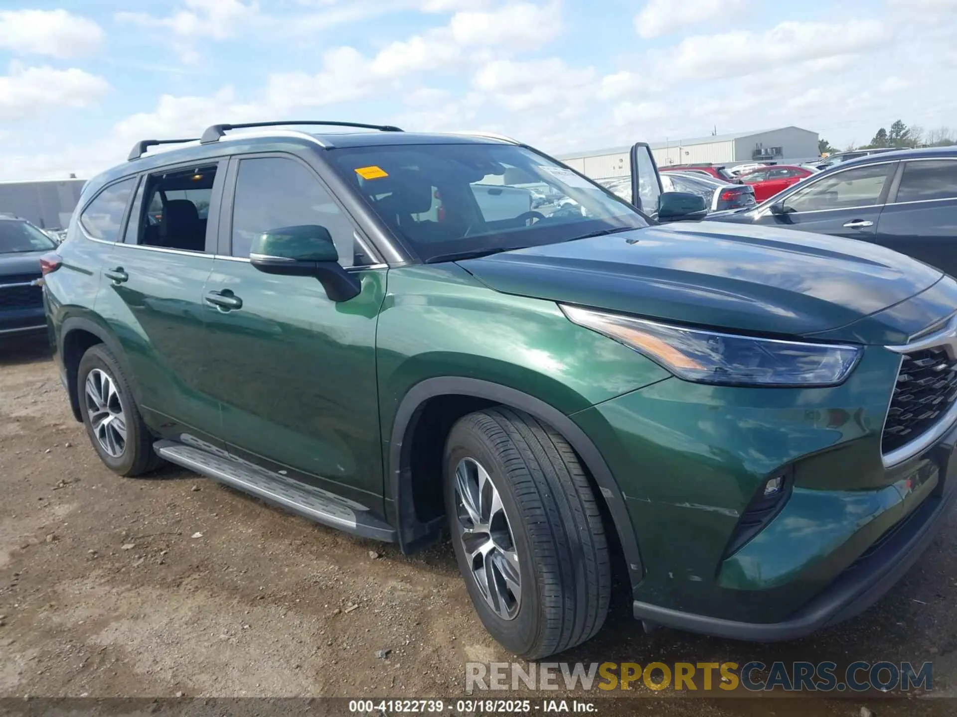 6 fotografías del automóvil dañado 5TDKDRAH0RS528069 TOYOTA HIGHLANDER 2024