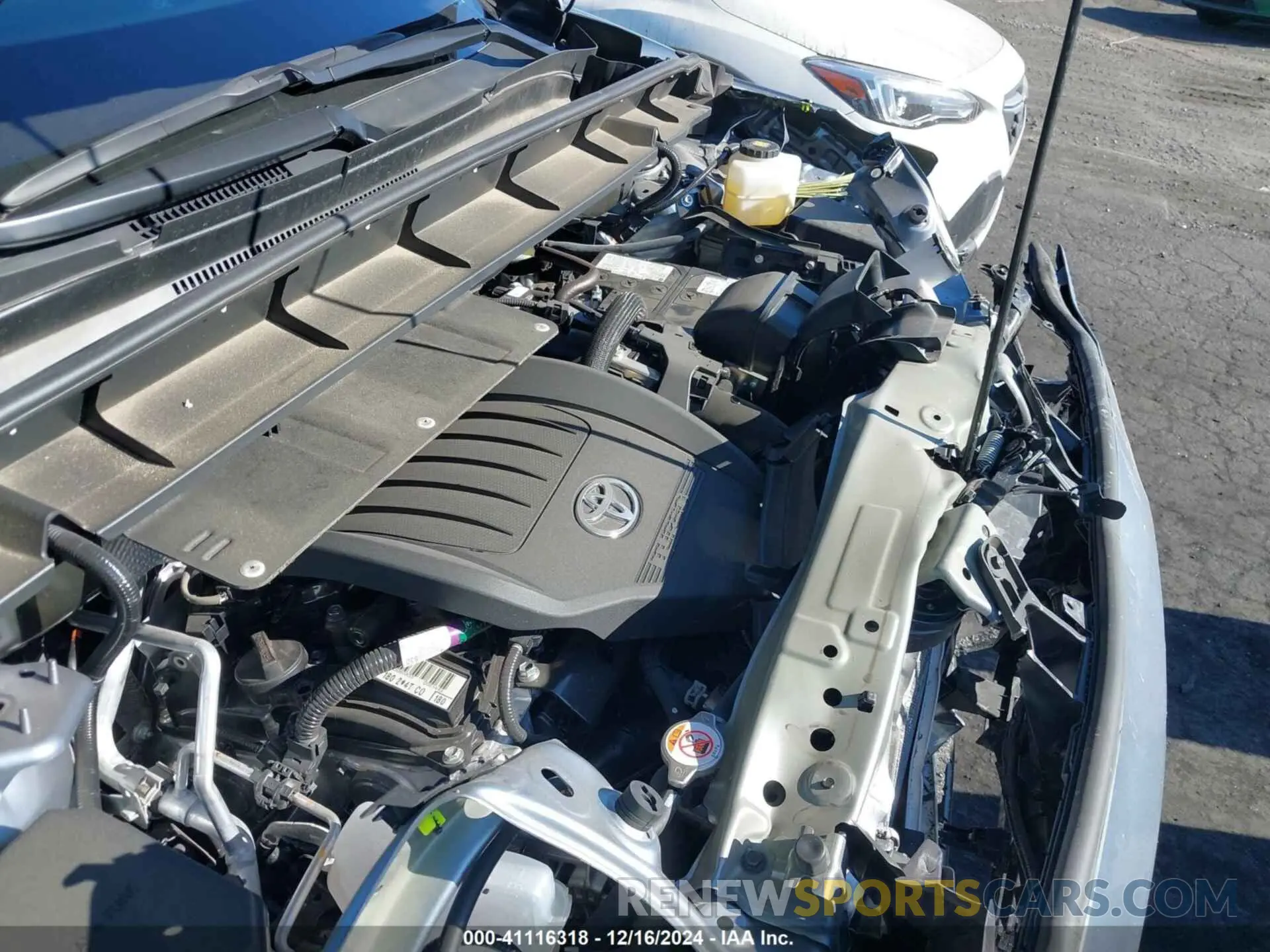 10 fotografías del automóvil dañado 5TDKDRAH1RS535919 TOYOTA HIGHLANDER 2024